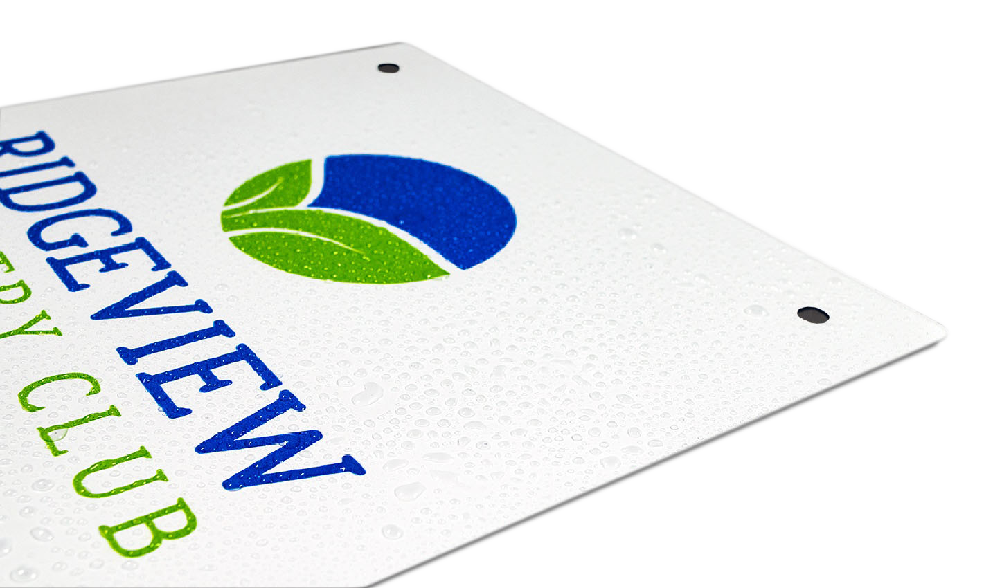 Weather Resistant Aluminum Signs